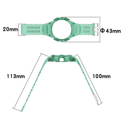 Silicone Integrated Band And Case For Galaxy Watch 44mm
