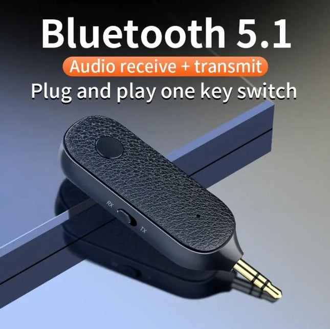 2-in-1 Car Bluetooth 5.1 Receiver And Transmitter 3.5mm | Syndmart