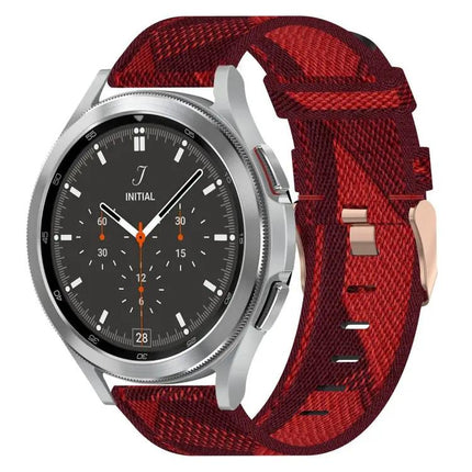 20mm Nylon Woven Band For Samsung Galaxy Watch 46/41/40mm