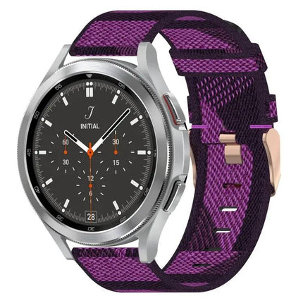 20mm Nylon Woven Band For Samsung Galaxy Watch 46/41/40mm