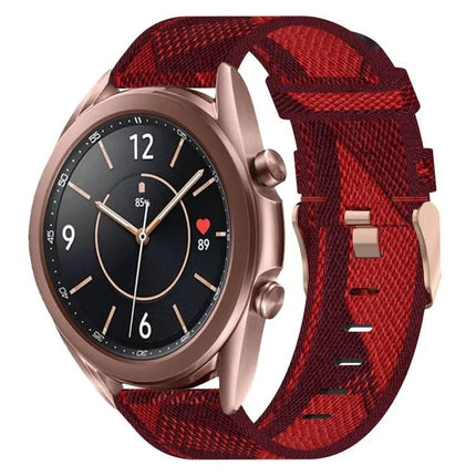 20mm Nylon Woven Band For Samsung Galaxy Watch 46/41/40mm