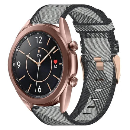 20mm Nylon Woven Band For Samsung Galaxy Watch 46/41/40mm