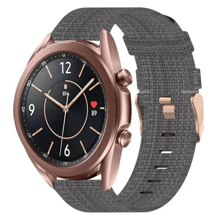20mm Nylon Woven Band For Samsung Galaxy Watch 46/41/40mm
