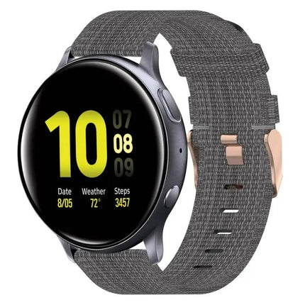 20mm Nylon Woven Band For Samsung Galaxy Watch 46/41/40mm