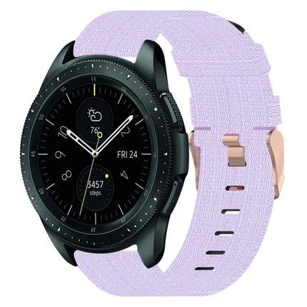 20mm Nylon Woven Watch Band For Samsung Galaxy 40/42/44mm