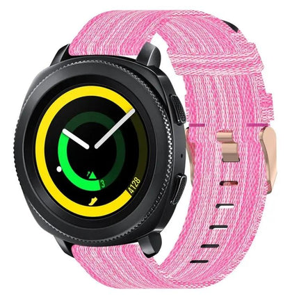 20mm Nylon Woven Watch Band Quick Release For Samsung Gear