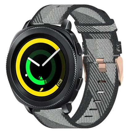 20mm Nylon Woven Watch Band Quick Release For Samsung Gear