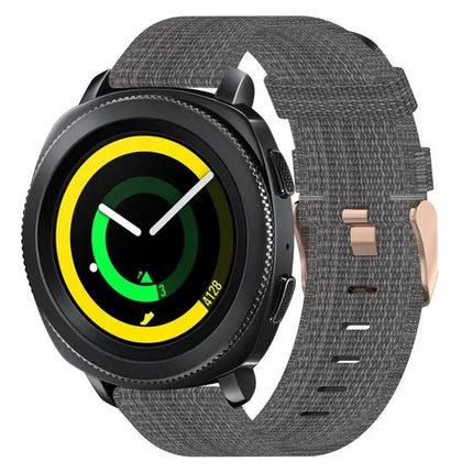 20mm Nylon Woven Watch Band Quick Release For Samsung Gear