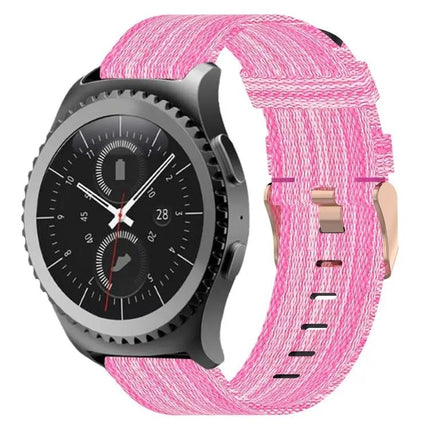 20mm Nylon Woven Watch Band Quick Release For Samsung Gear