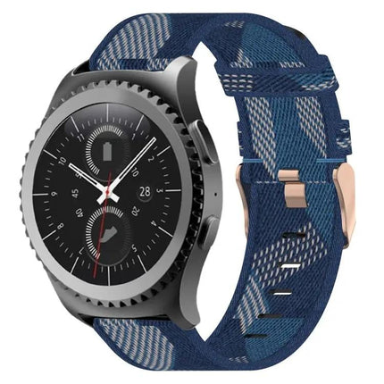 20mm Nylon Woven Watch Band Quick Release For Samsung Gear