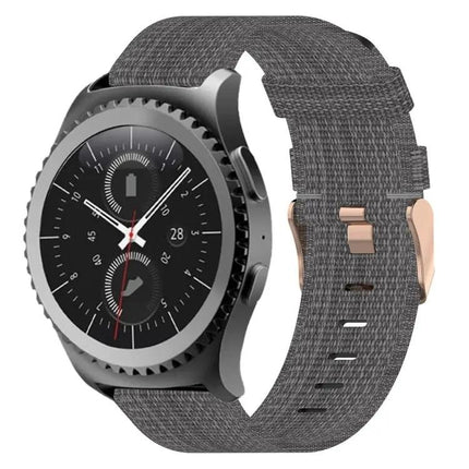20mm Nylon Woven Watch Band Quick Release For Samsung Gear