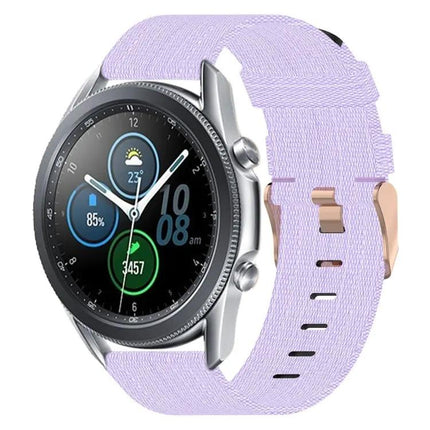 22mm Nylon Woven Watch Band Quick Release Compatible Samsung