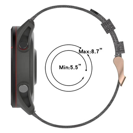 22mm Nylon Woven Watch Band Compatible With Samsung Gear S3