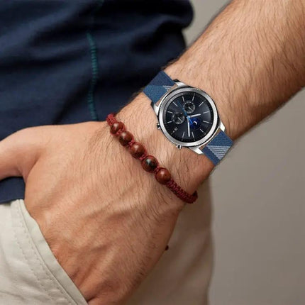 22mm Nylon Woven Watch Band Compatible With Samsung Gear S3