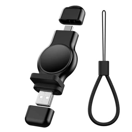 A05 2-In-1 USB-C To USB-A Magnetic Wireless Charger