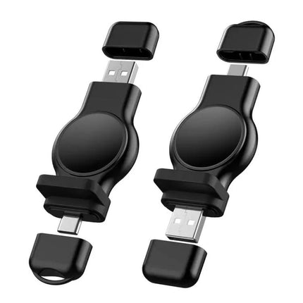 A05 2-In-1 USB-C To USB-A Magnetic Wireless Charger