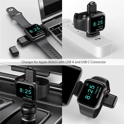 A05 2-In-1 USB-C To USB-A Magnetic Wireless Charger