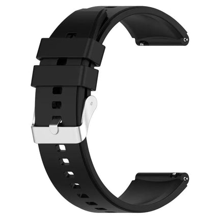 Silicone 22mm Watch Strap For Samsung Watch3 45mm Buckle