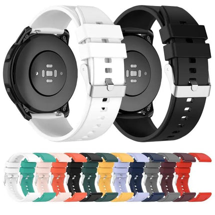 Silicone 22mm Watch Strap For Samsung Watch3 45mm Buckle