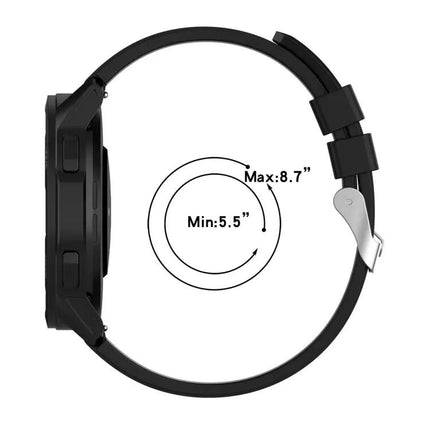 Silicone 22mm Watch Strap For Samsung Watch3 45mm Buckle