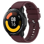 For Samsung Galaxy Gear S3 Frontier 22mm / Wine Red