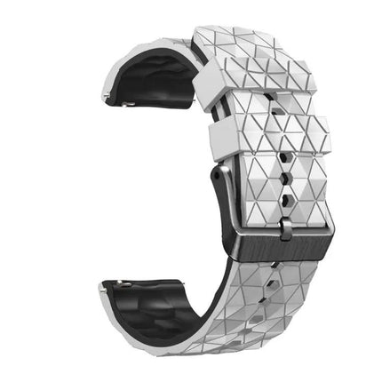 22mm Two-Color Football Silicone Watch Band for Gear S3