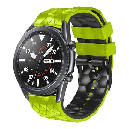 22mm Two-Color Football Silicone Watch Band for Gear S3