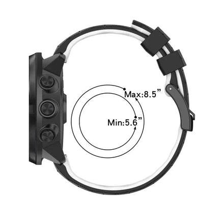 22mm Two-Color Football Silicone Watch Band for Gear S3