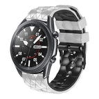 For Samsung Gear S3 Frontier / White+Black