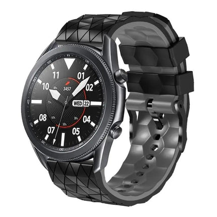 22mm Two-Color Football Silicone Watch Band for Gear S3