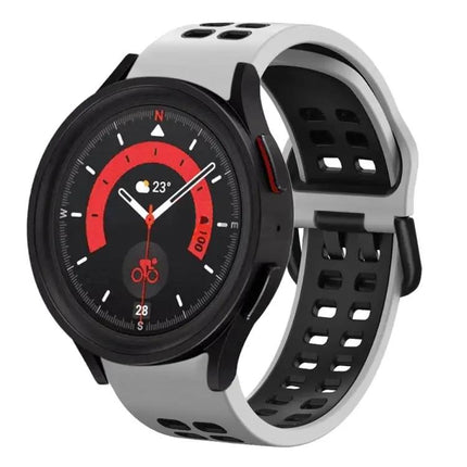 20mm Breathable Two-Tone Silicone Band Galaxy Watch 5 40mm