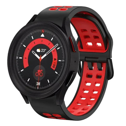 20mm Breathable Two-Tone Silicone Band Galaxy Watch 5 40mm