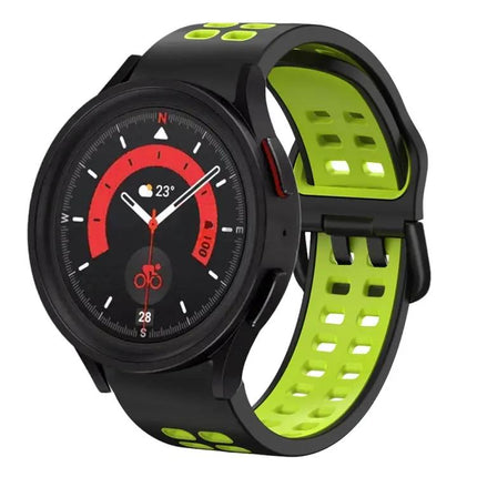 20mm Breathable Two-Tone Silicone Band Galaxy Watch 5 40mm