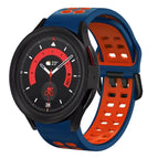 For Samsung Galaxy Watch 5  44mm / Midnight Blue+Red