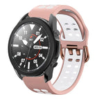 For Samsung Galaxy Watch 5 Pro  45mm / Pink+White