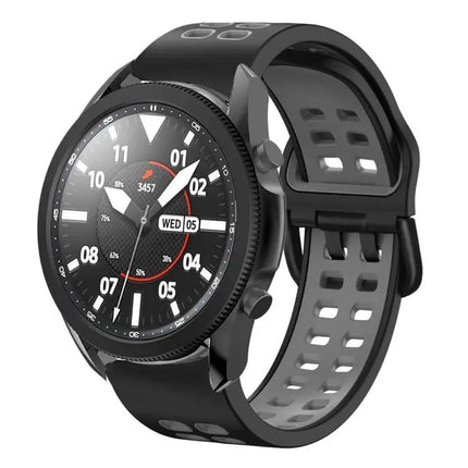 20mm Two-Tone Silicone Band For Galaxy Watch 5 Pro 45mm