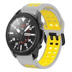 For Samsung Galaxy Watch 5 Pro  45mm / Grey+Yellow