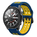 For Samsung Galaxy Watch 5 Pro  45mm / Midnight Blue+Yellow