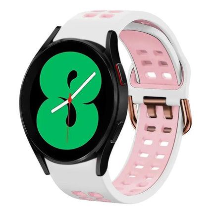 20mm Breathable Silicone Band For Galaxy Watch 4 44mm