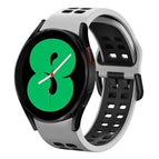 For Samsung Galaxy Watch 4 44mm / White+Black