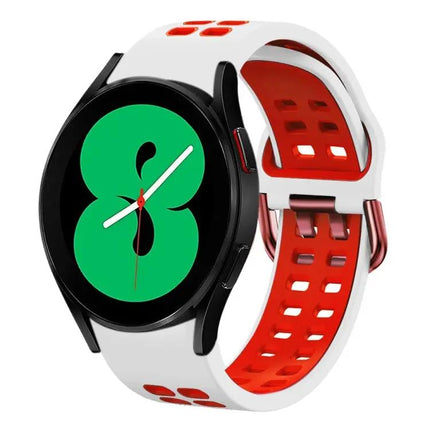 20mm Breathable Silicone Band For Galaxy Watch 4 44mm