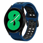 For Samsung Galaxy Watch 4 44mm / Midnight Blue+Black
