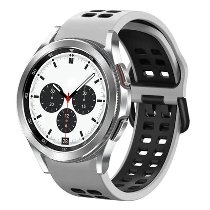 20mm Two-Color Silicone Watch Band For Galaxy Watch 42mm