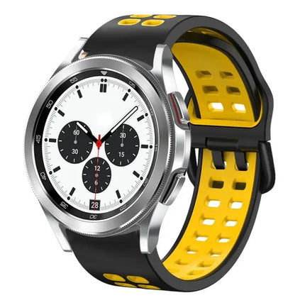 20mm Two-Color Silicone Watch Band For Galaxy Watch 42mm