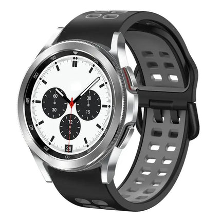 20mm Two-Color Silicone Watch Band For Galaxy Watch 42mm