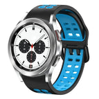 For Samsung Galaxy Watch 4 Classic 42mm / Black+Blue