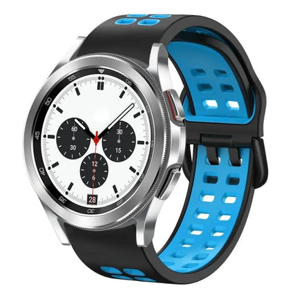 20mm Two-Color Silicone Watch Band For Galaxy Watch 42mm