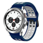 For Samsung Galaxy Watch 4 Classic 42mm / Midnight Blue+White