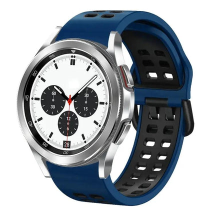 20mm Two-Color Silicone Watch Band For Galaxy Watch 42mm