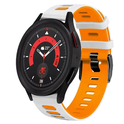 20mm Two-Tone Silicone Band for Samsung Galaxy Watch 40mm